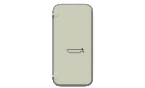 425-L4-TW [GRP Door, LH, 4 cleats]